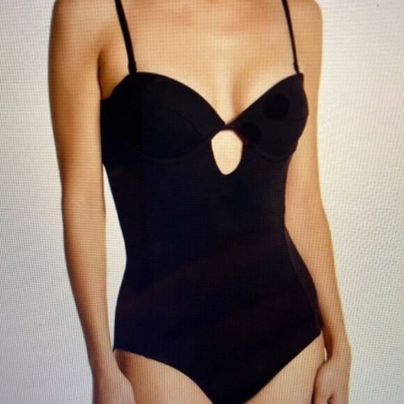 TART SWIM Other - Tart Swimsuit REESE One Piece SZ M Cutout Black